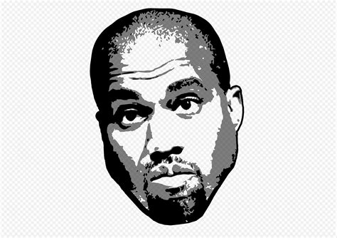 kanye silhouette